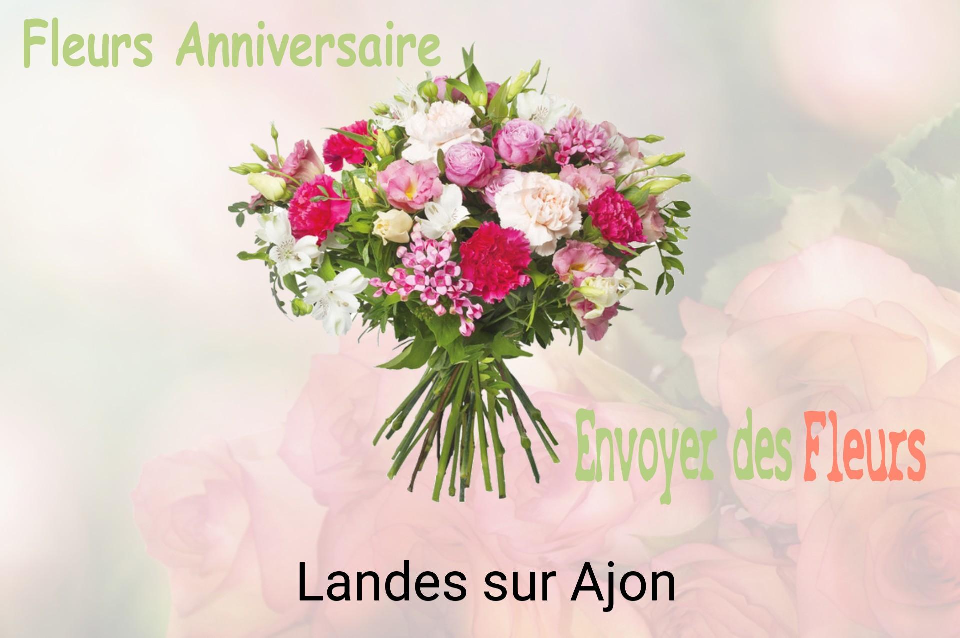 Bouquet de fleurs d’anniversaire livré à Landes-sur-Ajon